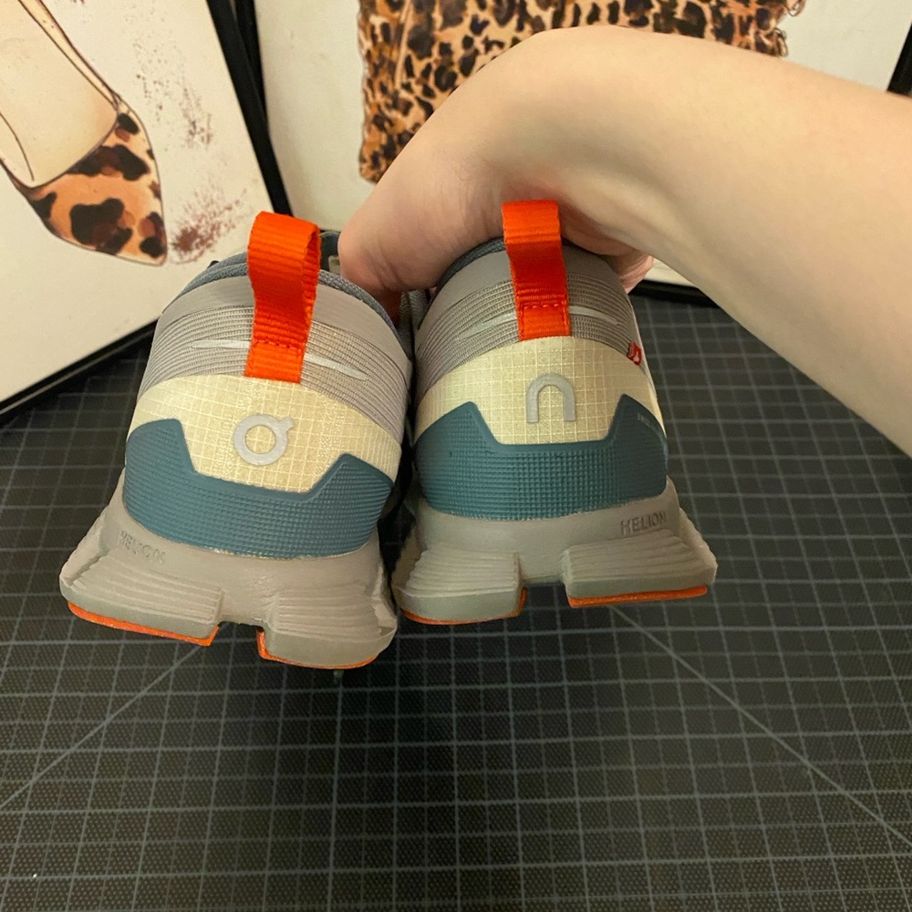 ON Cloud X Shift Alloy/Red size 10.5 - Picture 11 of 16